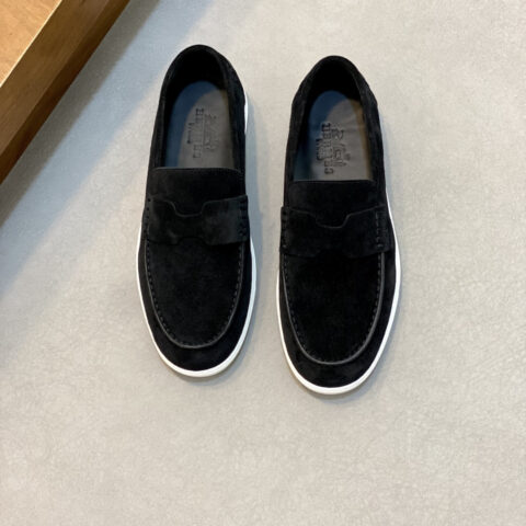 HERMES 男士休闲乐福鞋
