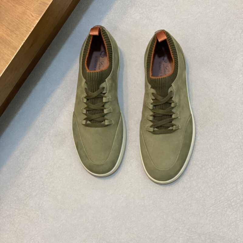 Loro Piana 男士系带休闲鞋运动鞋
