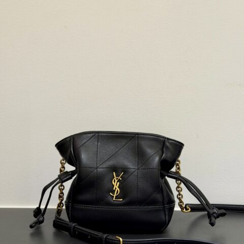YSL 𝗝𝗮𝗺𝗶𝗲羊皮革斜挎包迷你号 款号：859174