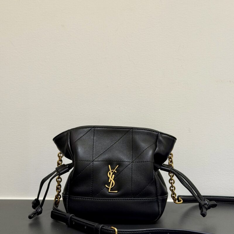 YSL 𝗝𝗮𝗺𝗶𝗲羊皮革斜挎包迷你号 款号：859174