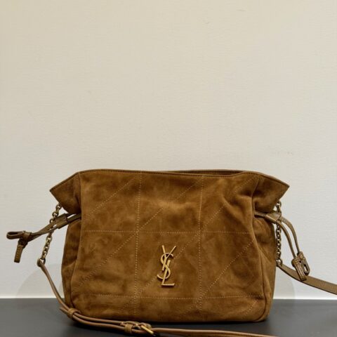 YSL 𝗝𝗮𝗺𝗶𝗲绒面革斜挎包 款号:862712