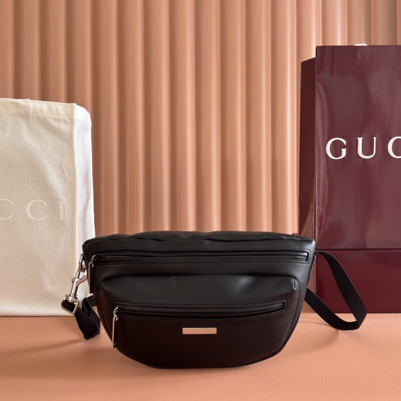 GUCCI Generation 系列 型号：875229 黑色/全皮