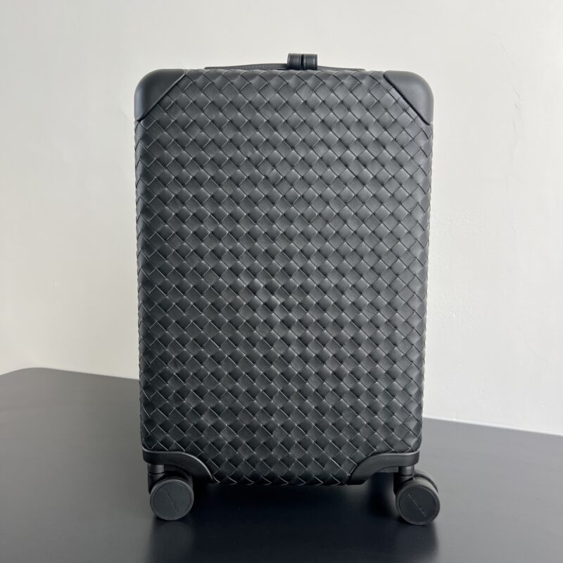 BV 编织登机行李箱 851376 黑色