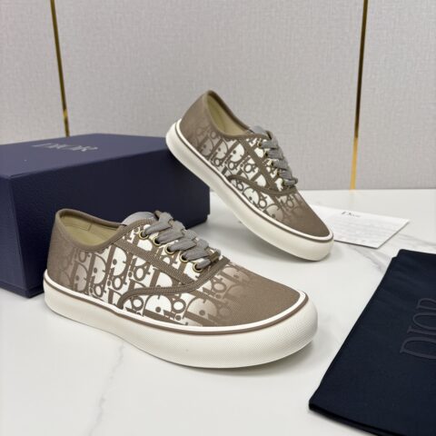 DIOR Oblique老花低帮运动鞋