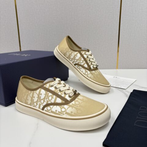 DIOR Oblique老花低帮运动鞋