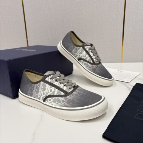DIOR Oblique老花低帮运动鞋