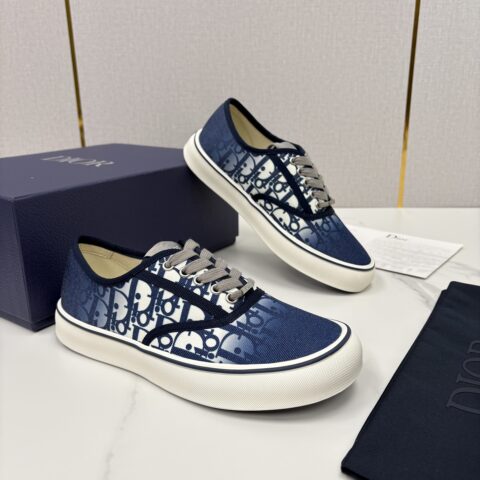 DIOR Oblique老花低帮运动鞋