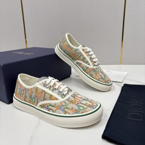 DIOR Oblique老花低帮运动鞋