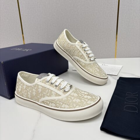 DIOR Oblique老花低帮运动鞋