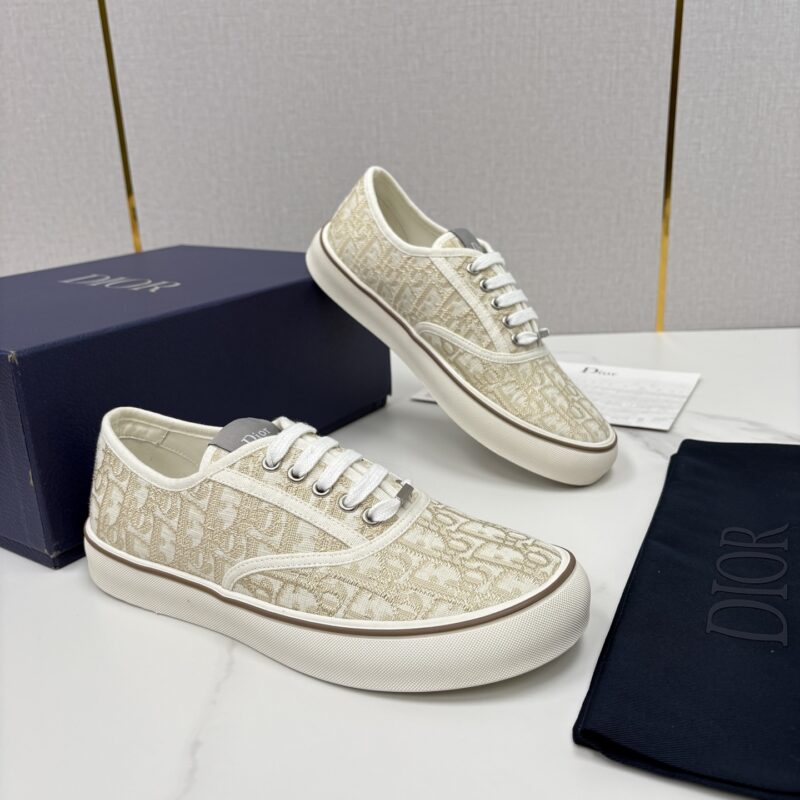 DIOR Oblique老花低帮运动鞋