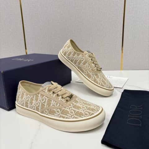 DIOR Oblique老花低帮运动鞋