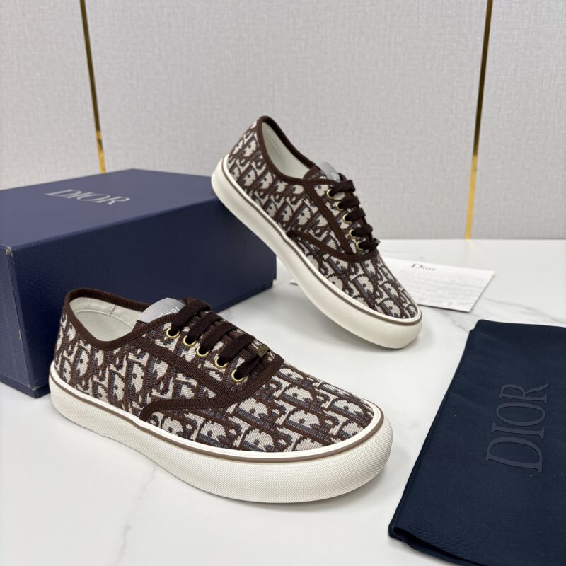 DIOR Oblique老花低帮运动鞋