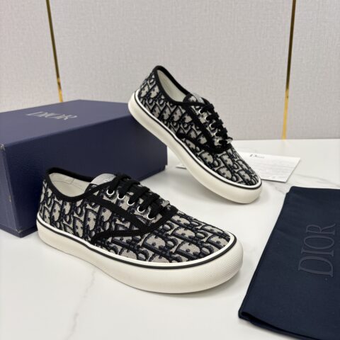 DIOR Oblique老花低帮运动鞋