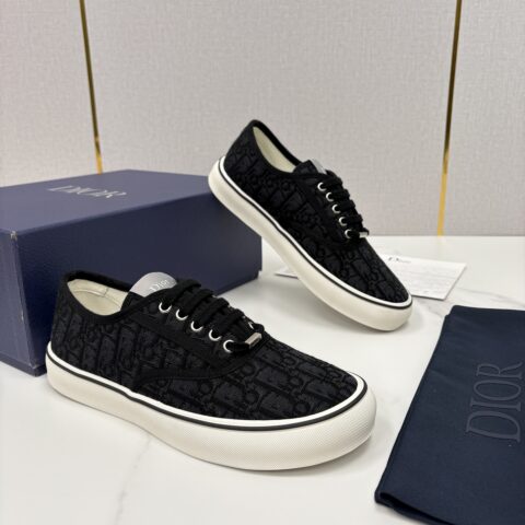 DIOR Oblique老花低帮运动鞋