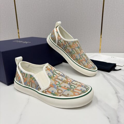 DIOR Oblique老花低帮乐福鞋便鞋