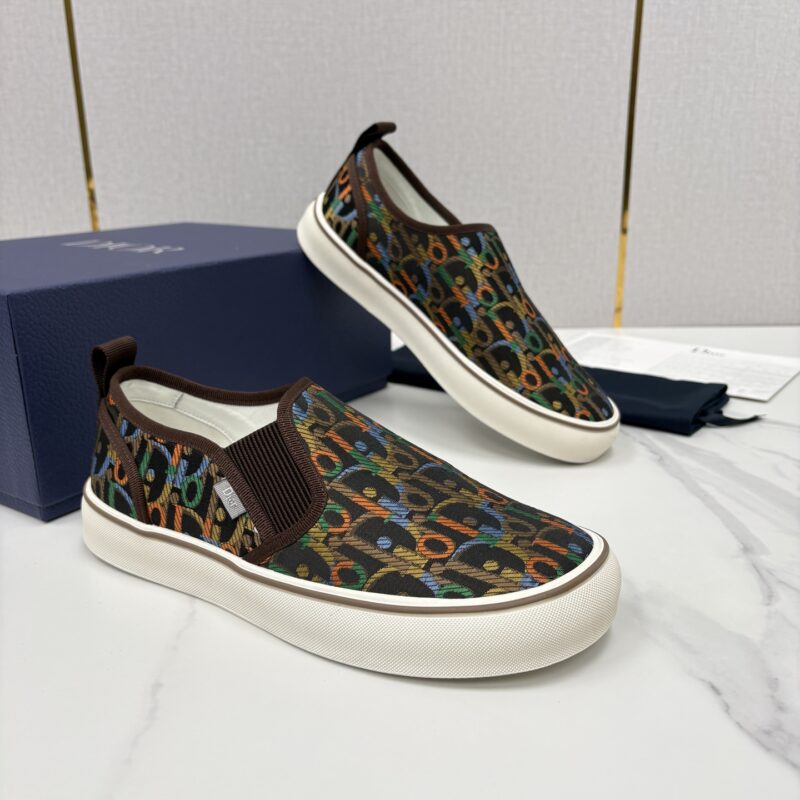 DIOR Oblique老花低帮乐福鞋便鞋