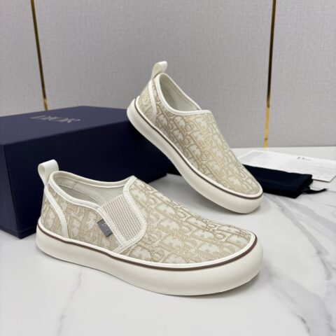 DIOR Oblique老花低帮乐福鞋便鞋