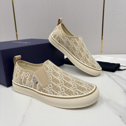 DIOR Oblique老花低帮乐福鞋便鞋