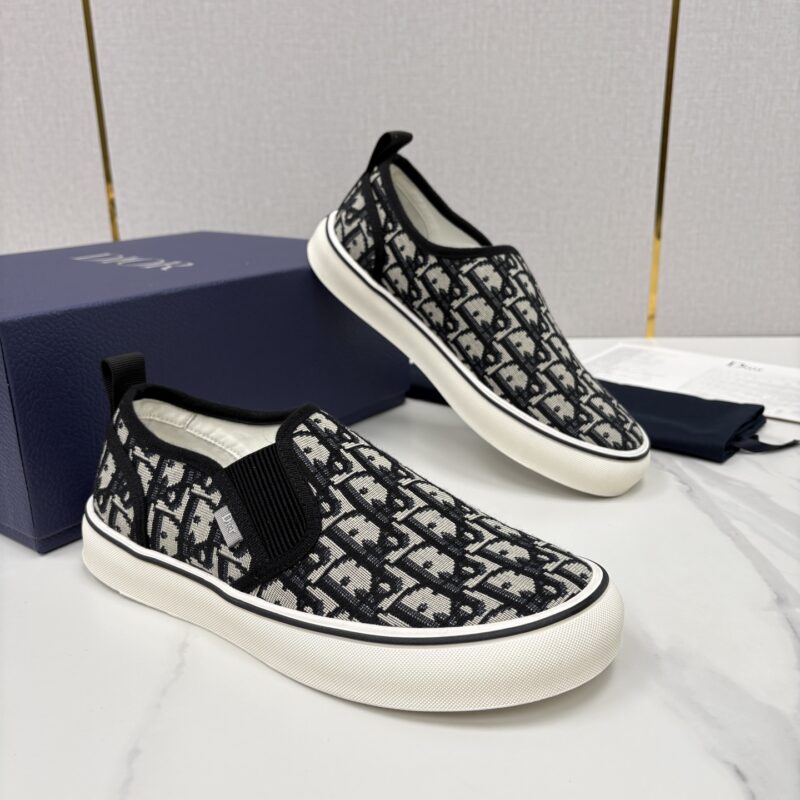 DIOR Oblique老花低帮乐福鞋便鞋