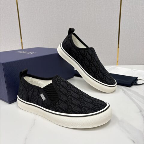 DIOR Oblique老花低帮乐福鞋便鞋