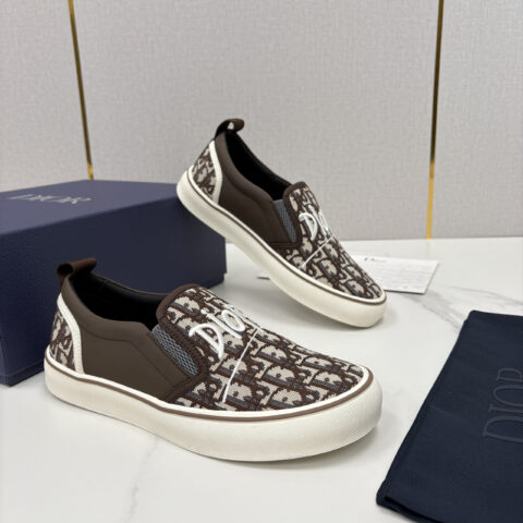 DIOR Oblique老花低帮乐福鞋便鞋