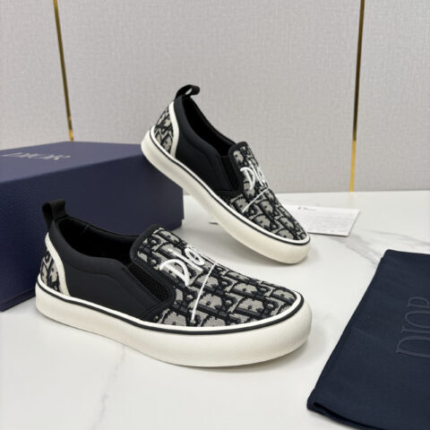 DIOR Oblique老花低帮乐福鞋便鞋