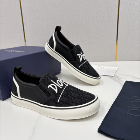 DIOR Oblique老花低帮乐福鞋便鞋