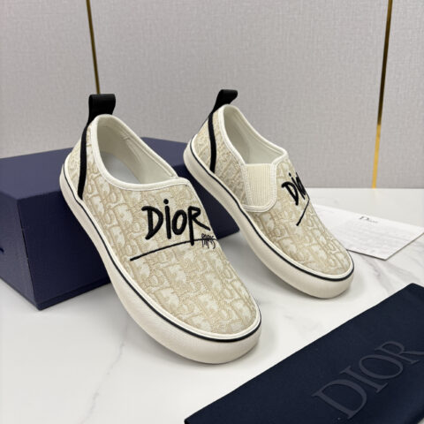 DIOR Oblique老花低帮乐福鞋便鞋
