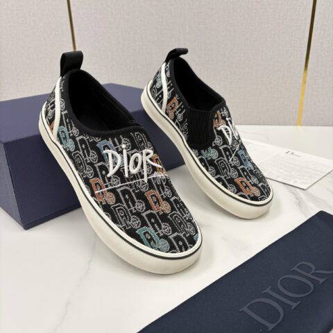 DIOR Oblique老花低帮乐福鞋便鞋