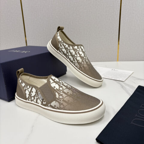 DIOR Oblique老花低帮乐福鞋便鞋