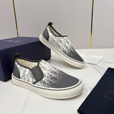 DIOR Oblique老花低帮乐福鞋便鞋