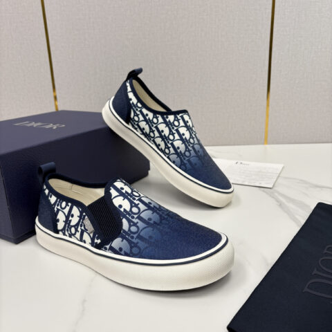 DIOR Oblique老花低帮乐福鞋便鞋