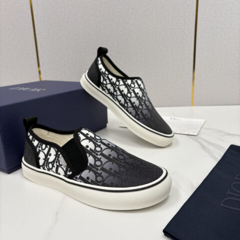DIOR Oblique老花低帮乐福鞋便鞋