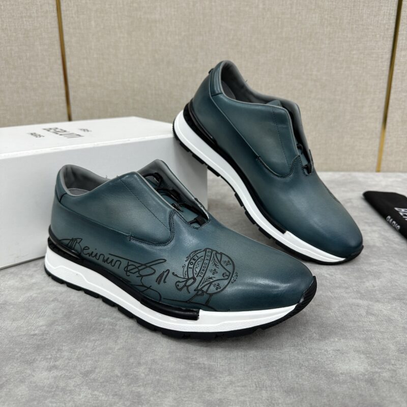 BERLUTI Fast Track皮革运动鞋