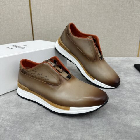 BERLUTI Fast Track皮革运动鞋