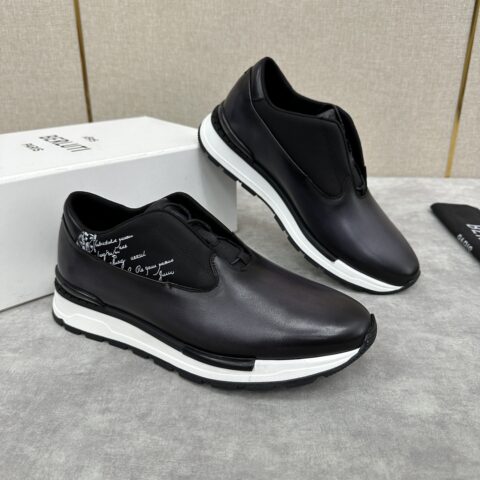 BERLUTI Fast Track皮革运动鞋