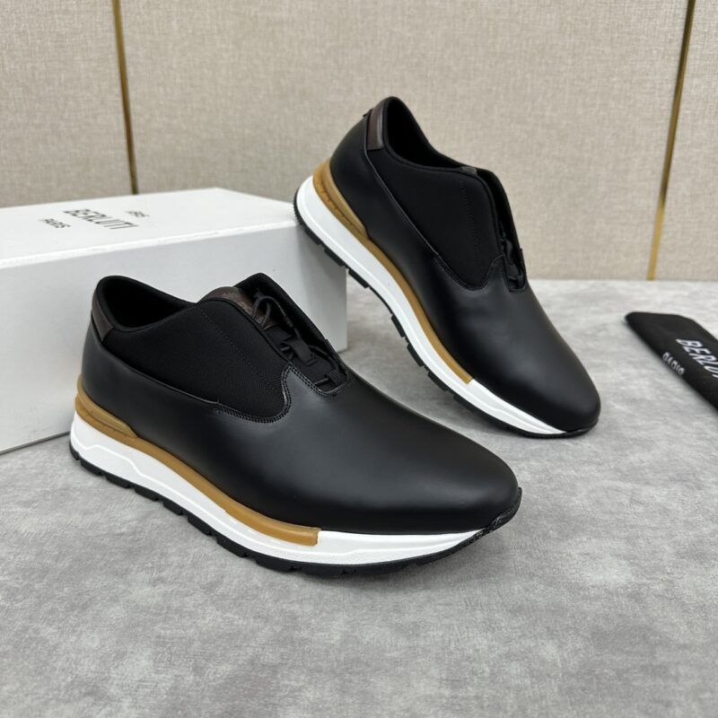 BERLUTI Fast Track皮革运动鞋