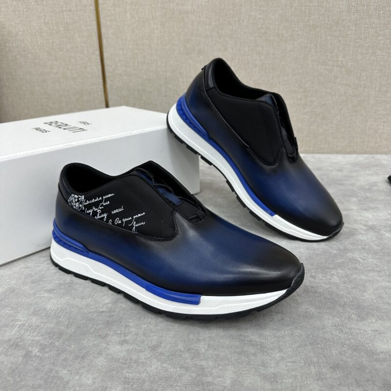 BERLUTI Fast Track皮革运动鞋