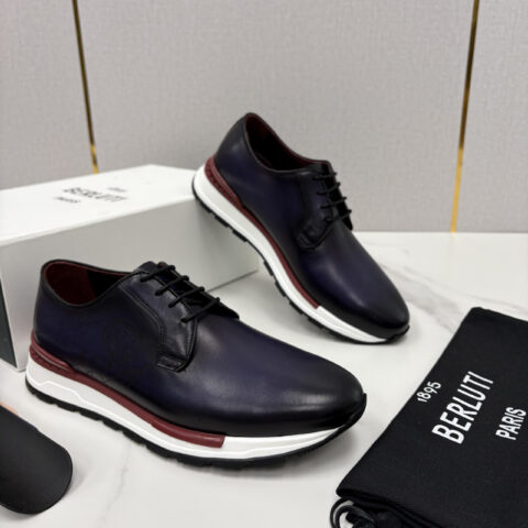 BERLUTI Fast Track皮革运动鞋
