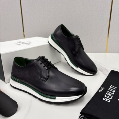 BERLUTI Fast Track皮革运动鞋