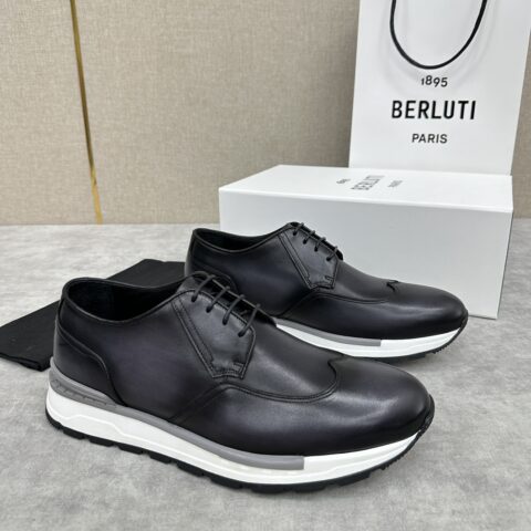 BERLUTI Fast Track皮革运动鞋