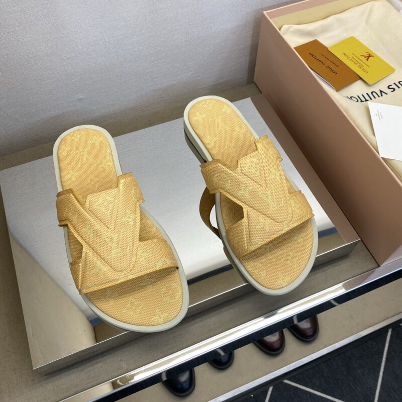 LV 男士拖鞋