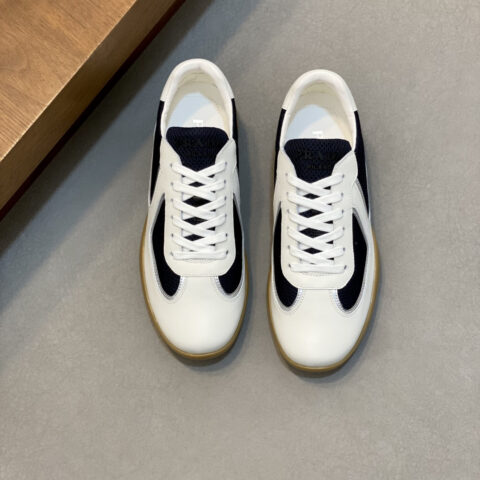 PRADA 新款男士拼接休闲运动鞋