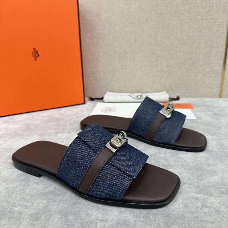 HERMES 最新Giulia男款凉鞋