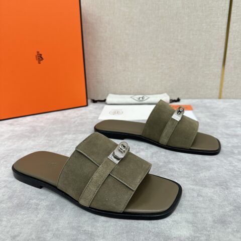 HERMES 最新Giulia男款凉鞋