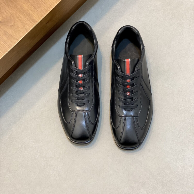 PRADA 新款男士拼接休闲运动鞋