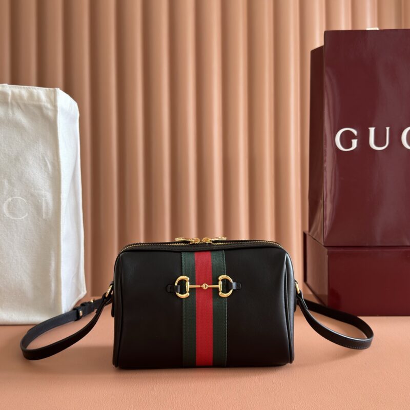 GUCCI Primavera系列 型号:A008PZ 黑色/全皮