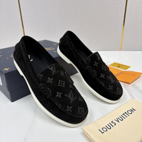 LV 新品男士休闲乐福鞋