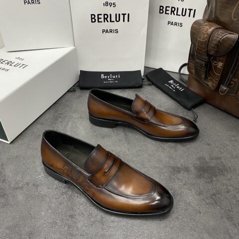BERLUTI 手工精品男士正装皮鞋