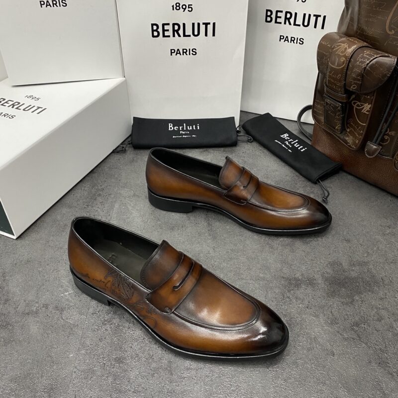 BERLUTI 手工精品男士正装皮鞋